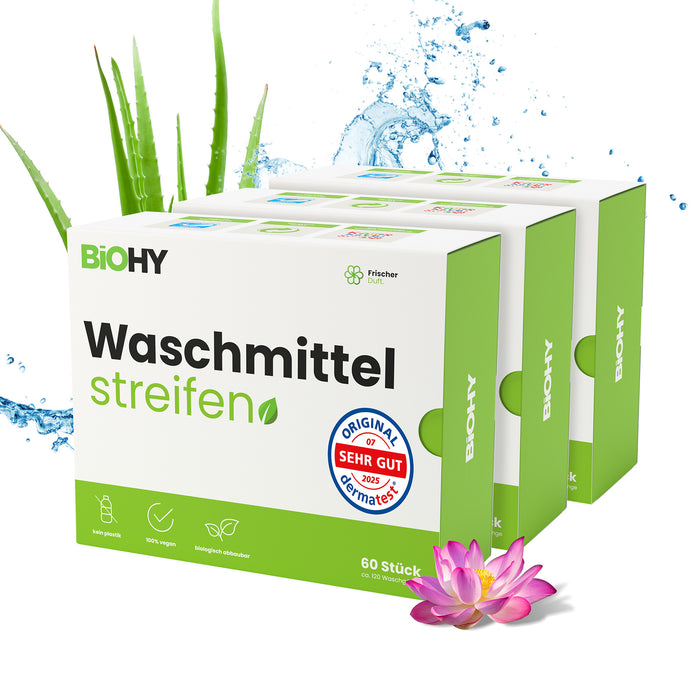 BiOHY Waschmittel Blätter