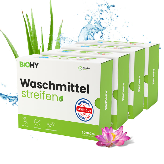 BiOHY Waschmittel Blätter
