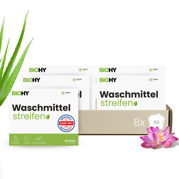 BiOHY Waschmittel Blätter