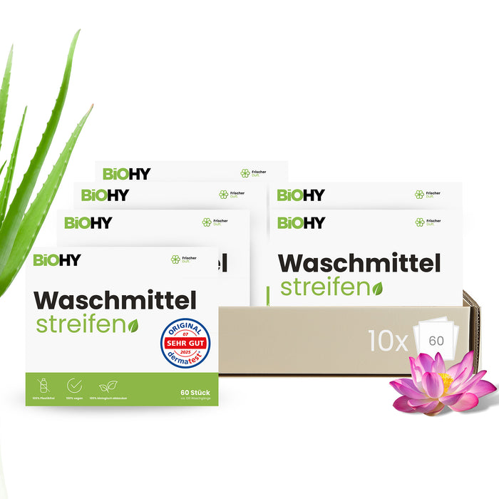 BiOHY Waschmittel Blätter