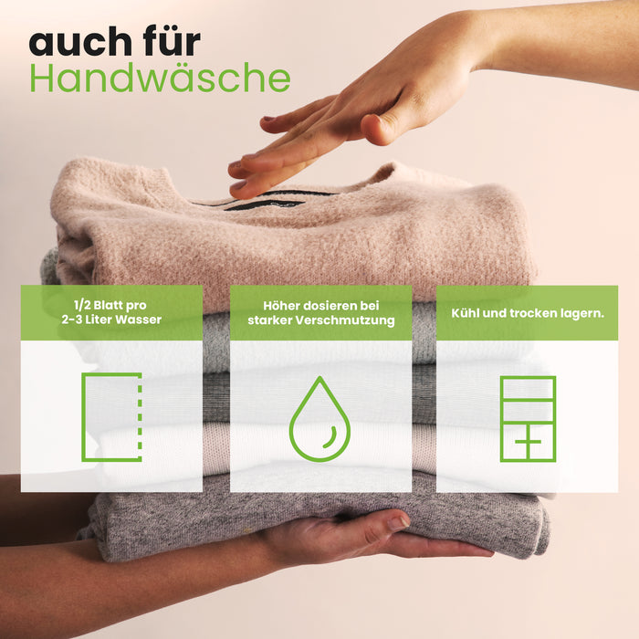 BiOHY Waschmittel Blätter