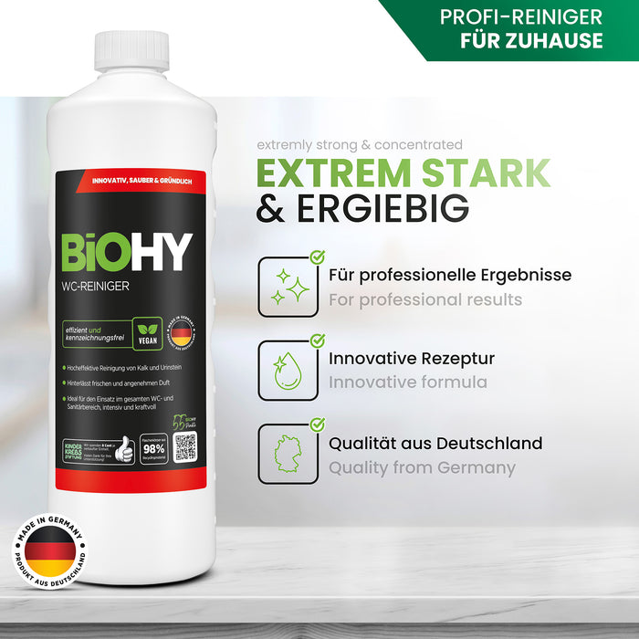 BiOHY WC-Reiniger – Produktvorteile & Dosierung im Überblick