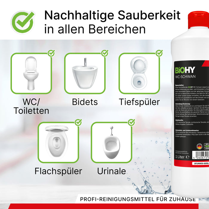 BiOHY WC-Schwan im 10-Liter-Kanister