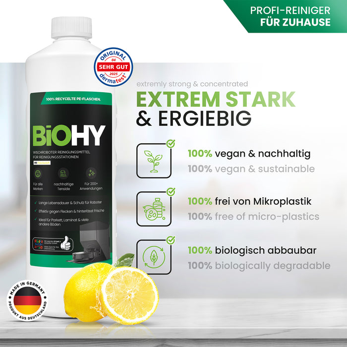 BiOHY Wischroboter Reiniger für Reinigungsstationen