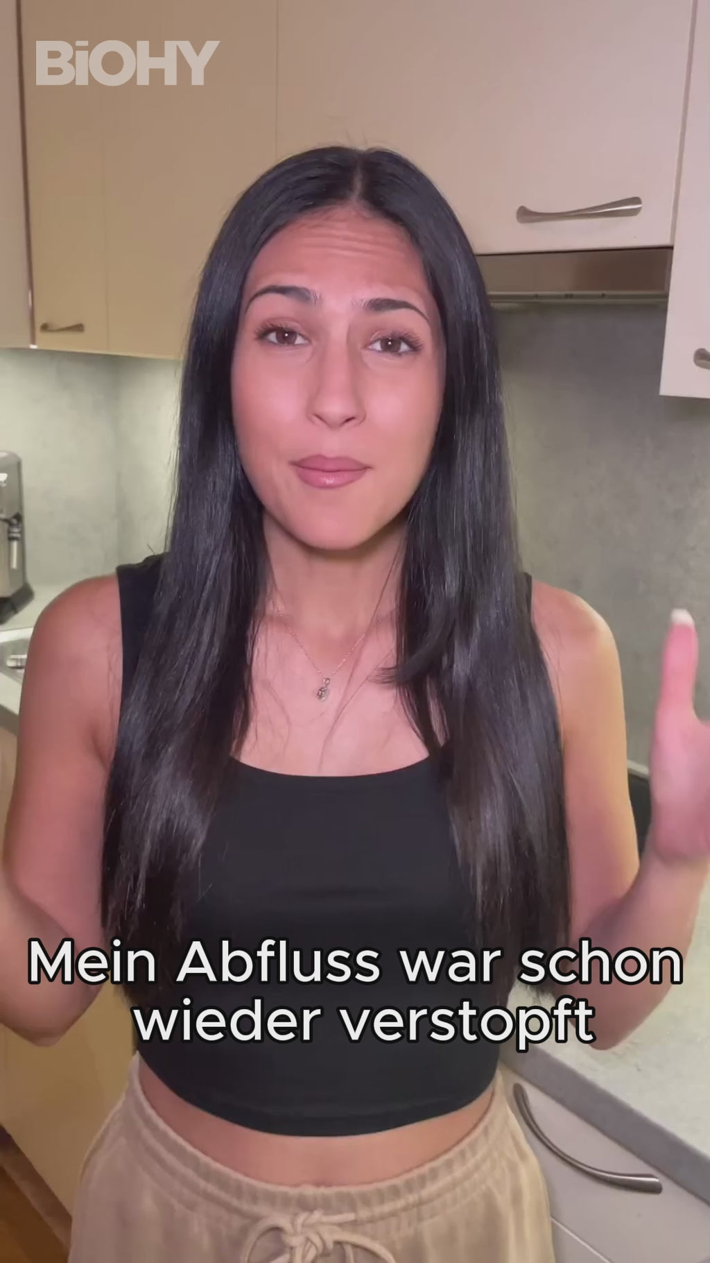 Video: BiOHY Abflussreiniger – löst Verstopfungen aus Haaren und Fett, unbedenklich für Kunststoffrohre