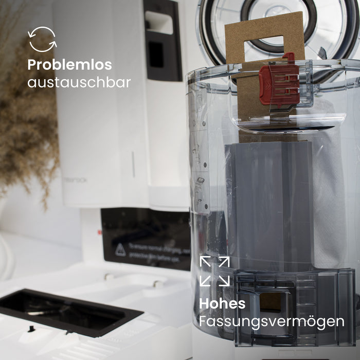 BiOHY Staubbeutel für Roborock S7 und S8 Station