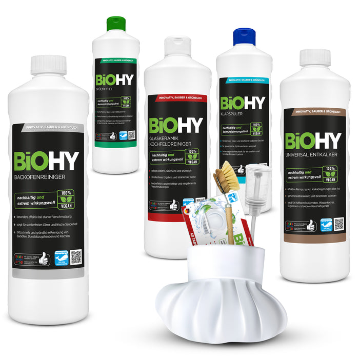 BiOHY Chefkoch-Komplett-Set + Zubehör