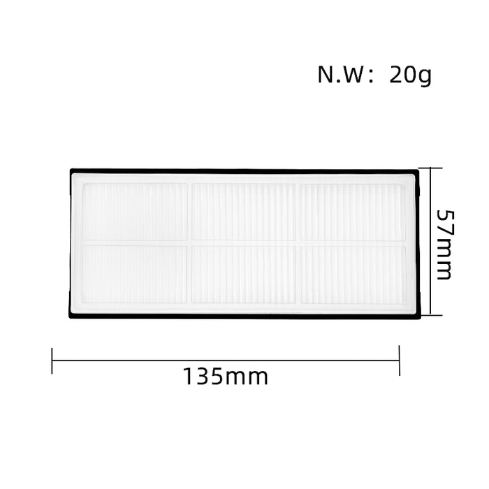 BiOHY Hepa Filter für Roborock S5–S8