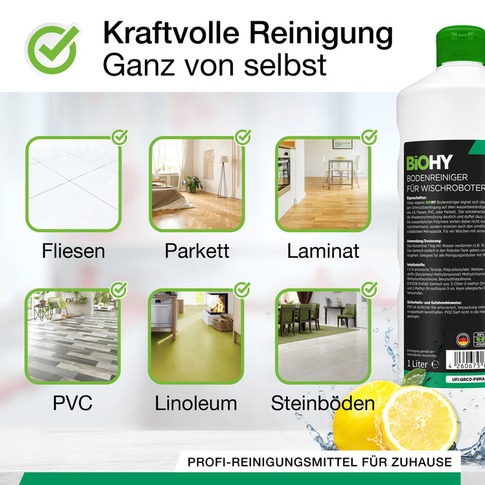 BiOHY Bodenreiniger für Wischroboter