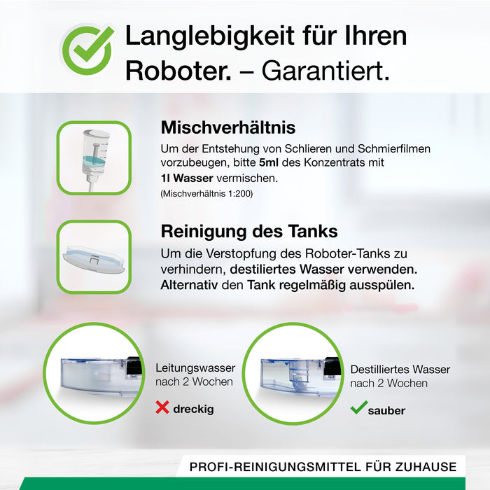 BiOHY Bodenreiniger für Wischroboter im 10-Liter-Kanister
