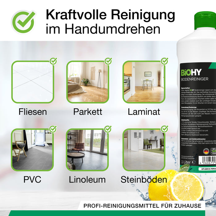 BiOHY Bodenreiniger im 10-Liter-Kanister