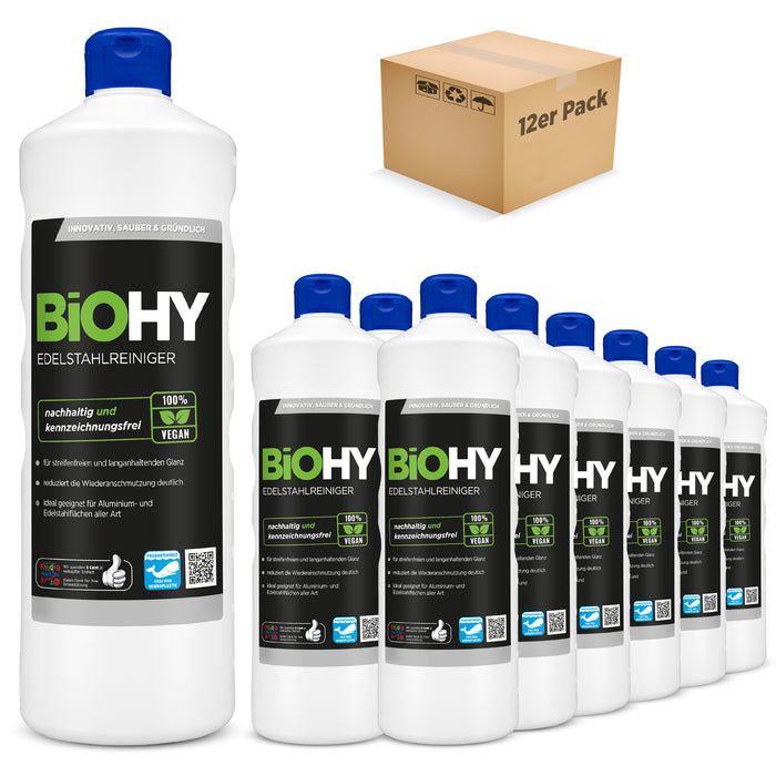 BiOHY Edelstahlreiniger im 10-Liter-Kanister
