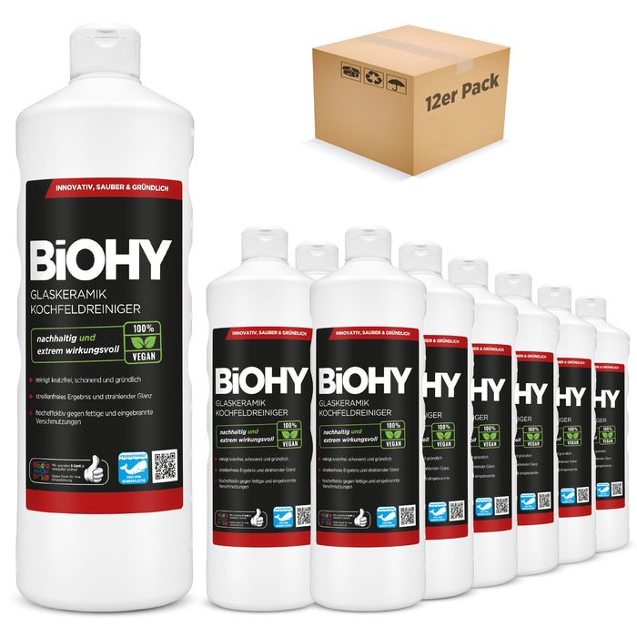 BiOHY Glaskeramik Kochfeldreiniger im 10-Liter-Kanister