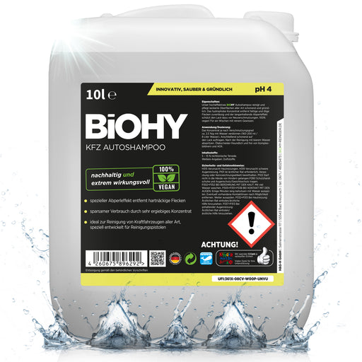 BiOHY KFZ Autoshampoo im 10-Liter-Kanister