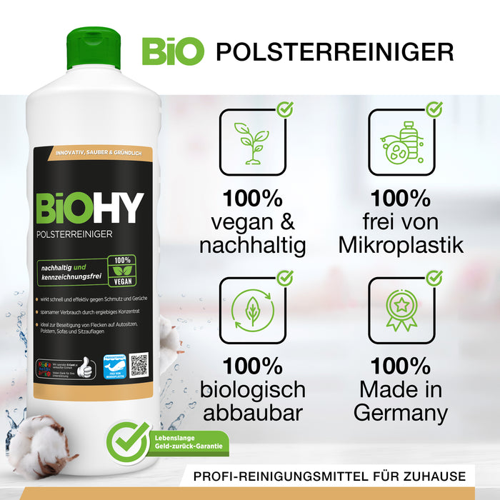 BiOHY Polsterreiniger im 10-Liter-Kanister