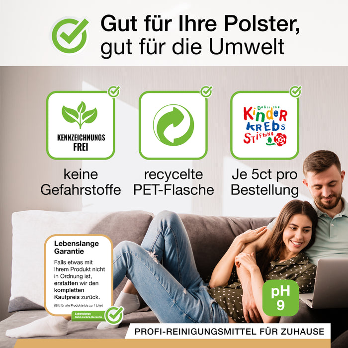 BiOHY Polsterreiniger im 10-Liter-Kanister