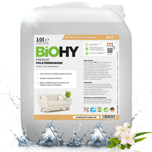 BiOHY Premium Polsterreiniger im 10-Liter-Kanister