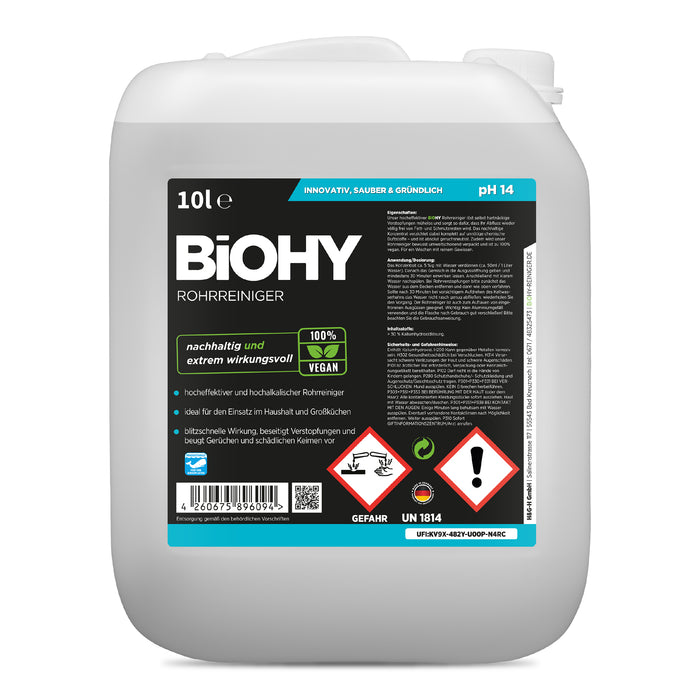 BiOHY Rohrreiniger im 10-Liter-Kanister