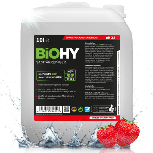BiOHY Sanitärreiniger im 10-Liter-Kanister