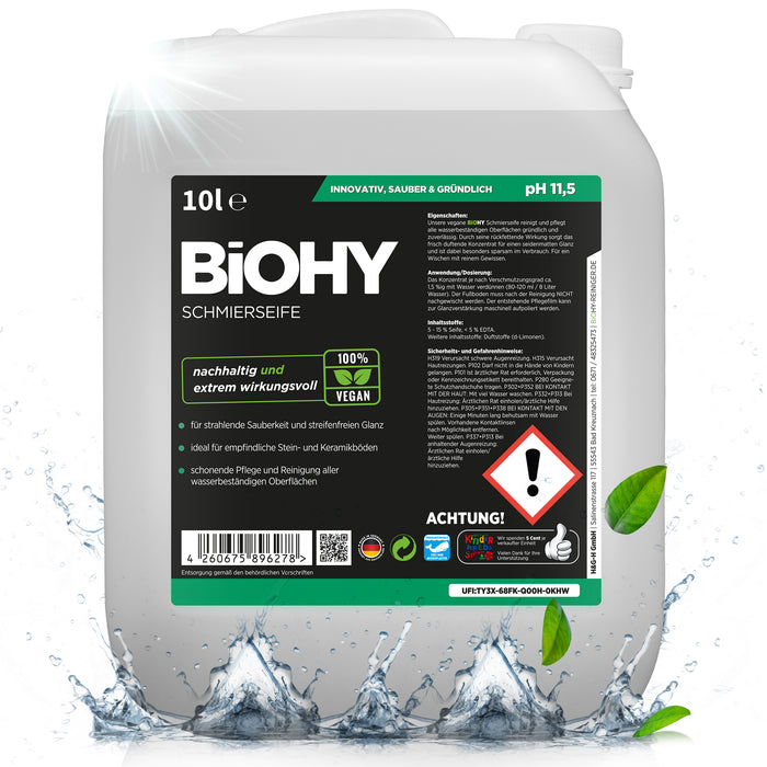 BiOHY Schmierseife im 10-Liter-Kanister