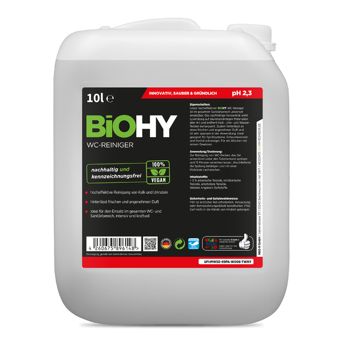 BiOHY WC-Reiniger im 10-Liter-Kanister