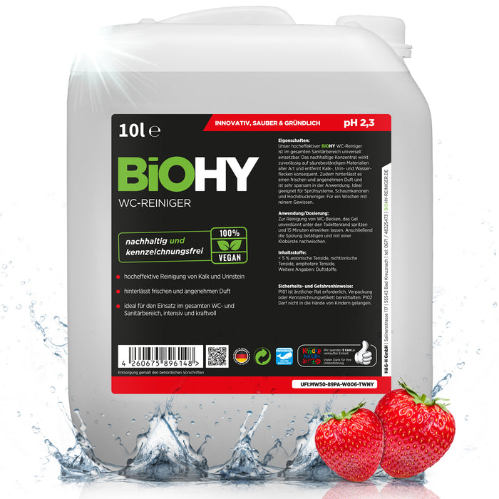 BiOHY WC-Reiniger im 10-Liter-Kanister