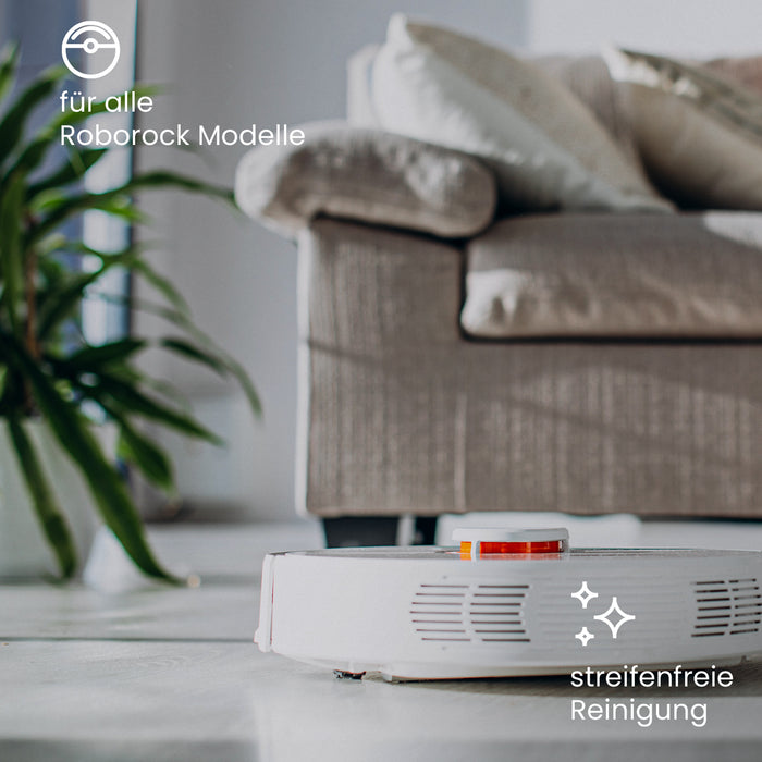 BiOHY Mikrofaser-Wischtücher für Roborock Wischroboter